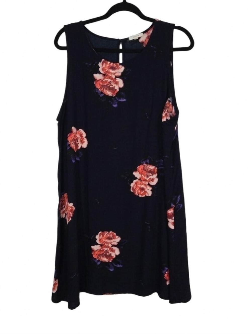 Maurices navy floral mini dress